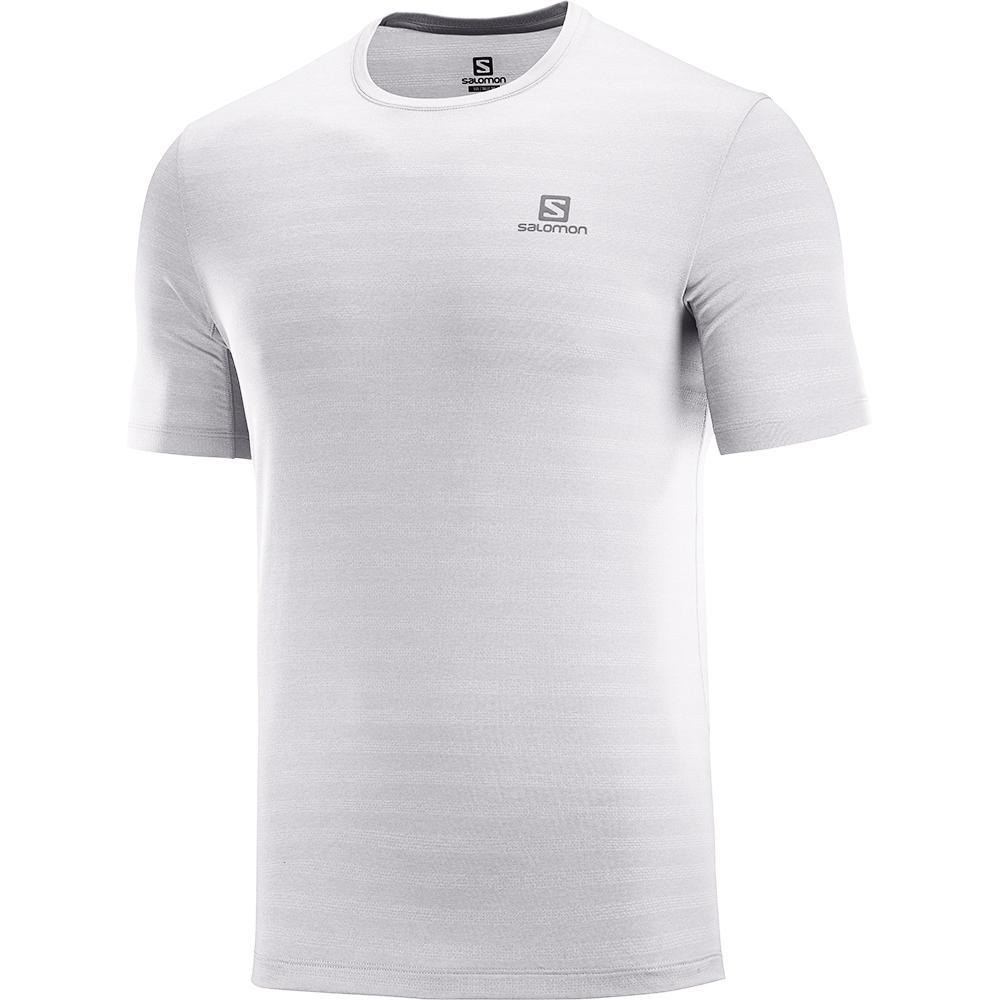 Salomon Israel XA M - Mens T shirts - Grey (QCFR-29753)